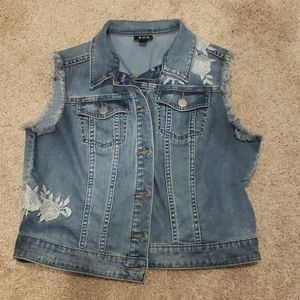 Denim vest